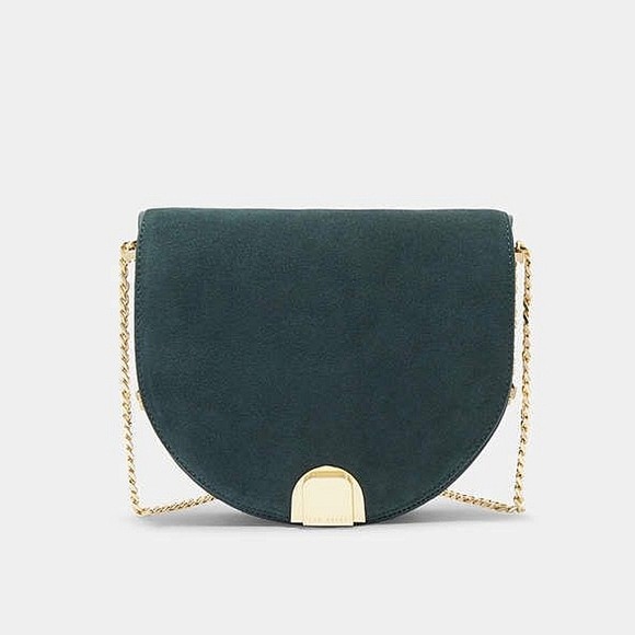 Ted Baker Handbags - 🍒NWT🍒 TED BAKER SUEDE LEATHER MOON BAG